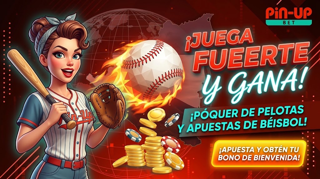 Pin Up bet apuestas de béisbol y bono de bienvenida